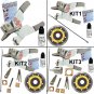 Tile Cutter Hand Tool Kit 2 Left Handed Tile Cutter 4 1/2 in Diamond Grinder Bla