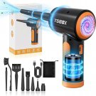 Electronic Compressed Air Duster 100000RPM, 3 Speeds Powerful Cordless Air Duste
