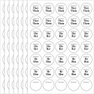 840 Pcs 24 Sheets Pronoun Stickers Bulk for Conference Badges They Them He Him S