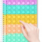 Journal Notebook, Spiral Notebook, College Ruled Notebooks, Push Pop Bubble Fidg