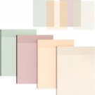 Transparent Sticky Notes, 4 Pack, 4X6 Inches, Morandi, Translucent Clear Sticky