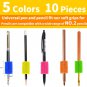 Reusable Squishy Pencil Grips for Kids Handwriting - Perfect Colorful Cushioned