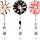 Retractable Badge Holder with Alligator Clip, 24 Inch Retractable Cord, ID Badge