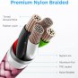 Etguuds Pink USB C Cable 2Ft Fast Charge, 2-Pack USB a to USB C Type Charger Cor