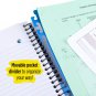 Five Star Advance Spiral Notebooks, 3 Subject, College Ruled Paper, 11" X 8-1/2"
