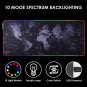 RGB Gaming Mouse Pad Large Mouse Mat, 35.4 X 15.7 Inch Extra LED Extended Mousep