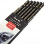 Professional Charcoal Pencils Drawing Set 6 Pieces (Ex-Soft, Soft, Medium, & Har