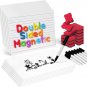 Magnetic Small White Board Set - Double Sided Magnet Dry Erase Ruled Lap Boards