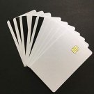 Customized SLE4442 Chip Pearl White Background Smart Contact IC Cards (NOT Norma