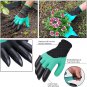 Garden Gloves with Claws, 2 Pairs Waterproof Garden Gloves Breathable Working Gl