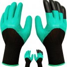 2 Pairs of Garden Gloves with Claws, Used for Digging and Planting Easily. Safe