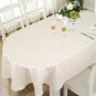 Oval Tablecloth 54X72In for Oval Table Waterproof Table Cloths for Dining Room I