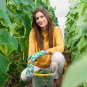 Womens Gardening Weeding Working Gloves, Leather Garden Glove for Women Thorn Pr