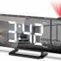 Projection Alarm Clock for Bedroom, Digital Alarm Clock, 7.5'' LED Alarm Clock w