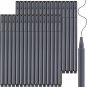 Journal Planner Pens, 24 Black Pens Fine Point Black Markers Fine Tip Drawing Pe