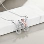 Hug Necklace Sterling Silver Anniversary Pendant Couple Jewelry Anniversary Vale