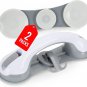 3 Suction Cup Grab Bars for Bathtubs and Showers, Shower Handles for Elderly Suc