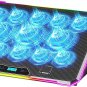 RGB Laptop Cooling Pad Gaming Laptop Cooler, Laptop Fan Cooling Stand with 13 Qu