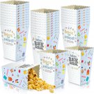 30 Pieces Back to School Popcorn Boxes- First Day of School Party Treat Boxes -W