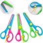 Lovestown Preschool Training Scissors,6 Pcs Dual-Colour Children Safety Scissors