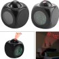 Digital Projection Clock, Multi-Function Digital LCD Wall Projection Voice Talki