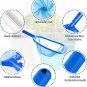 Pool Skimmer - Pool Net with 3 Section Pole, 48 Inch Pool Skimmer Net with Pole