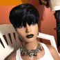 Short Bob Wig Human Hair Short Pixie Cut Wigs for Black Women Human Hair None La