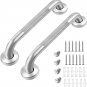 2 Pack 12 Inch Grab Bars for Bathroom,  anti Slip Bathroom Handicap Grab Bars fo
