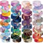 48 Rolls Washi Tape Set - Decorative Masking Tape Colored Marbling Patterns, Adh