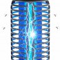 Cordless Bug Zapper Outdoor & Fly Zapper Indoor & Wireless Mosquito Zapper Porta