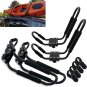 2 Pairs Kayak Carrier Racks, Universal Cars Kayak Canoe Roof Rack