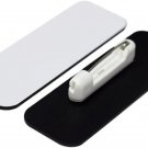 Name Tag/Badge Blanks - 25 Pack - White 1" X 3", round Corners, Pin