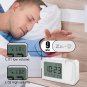 Projection Alarm Clock with 120° Rotatable Projector, 4 Level Brightness Adjusta