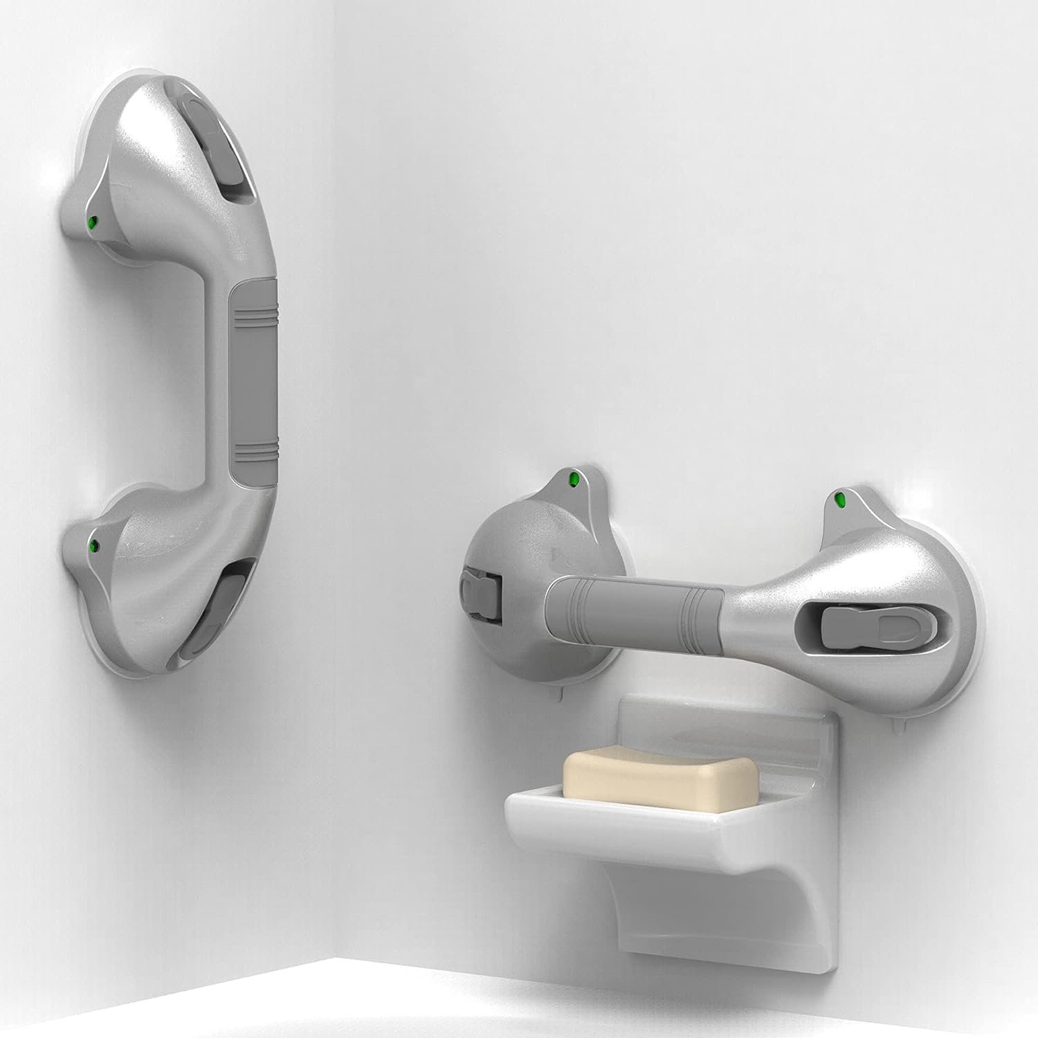 Grab Bar SAFETY+BEAUTY 12inches Suction Bath With Indicators