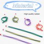 35 Pcs 7 Inch Flexible Soft Pencils,Magic Bend Pencils,Colorful Stripe Soft Penc