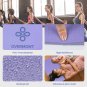 TPE Yoga Mat 1/3 Inch Extra Thick Exercise Mat Non-Slip Workout Mat High Density