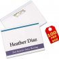Name Badge Holder Kit, ID Holder with Pin 2-1/4"X3-1/2", 100 per Box