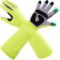 Puncture Proof Cotton Gardening Gloves, Safety Work, Thorn Proof, Long Sleeve, W