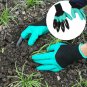 Garden Gloves with Claws, 1 Pair Waterproof Gardening Gloves Yard Work Gloves fo