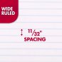 Mead Composition Notebooks, Wide Ruled Paper, 100 Sheets, Comp Book, 5 Pack (723