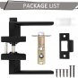 10 Pack Square Door Lever Privacy Door Lock Handleset Keyless Lockset Door Knobs