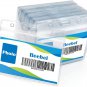 Lanyards with ID Holder 50 Pcs Clear Plastic Horizontal Waterproof Ziplock ID Na