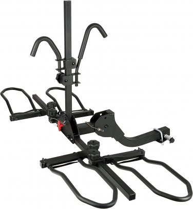 Hitch Bike Rack, Wobble Free Smart Tilting Folding Bicycle Car Racks for Standar