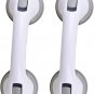 (2 Pack) Shower Handle 12 Inch Grab Bars for Bathtubs and Showers Suction Bar Ha