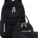 School Backpacks for Teen Girls Bookbags Lightweight Canvas Backpack Schoolbag S