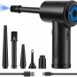 Compressed Air Duster, 3-Gear to 51000RPM Electric Air Duster Portable Air Blowe