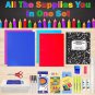School Supplies for Kids, Back to School Supply Box, Supplies for Girls or Boys,