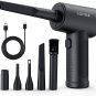 Compressed Air Duster - 120000RPM 3 Speeds Electric Air Duster, 7600Mah Battery