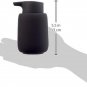 Soap Dispenser, Ceramic, Plastic, Silicone, Magnet, H 14 Cm, T 9,5 Cm, Ø 8,5, V