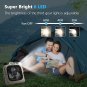 Camping Table Fan with LED Light, Portable Outdoor Tent Fan with 240&Acirc;&deg; Rotation a